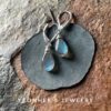 156. Labradorite cute earrings - Image 2