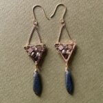 278.Bohemian dangly earrings